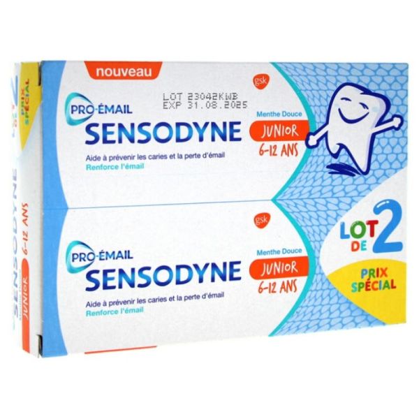 Dentifrice Junior Lot de 2 x 50 ml