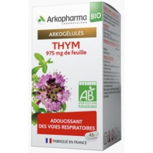 Arkogélules - Thym - 45 gélules