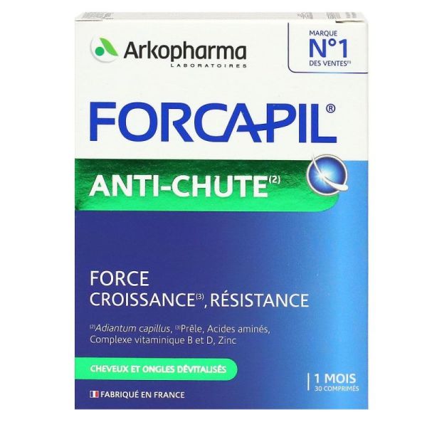 Forcapil Anti-Chute 30 comprimés