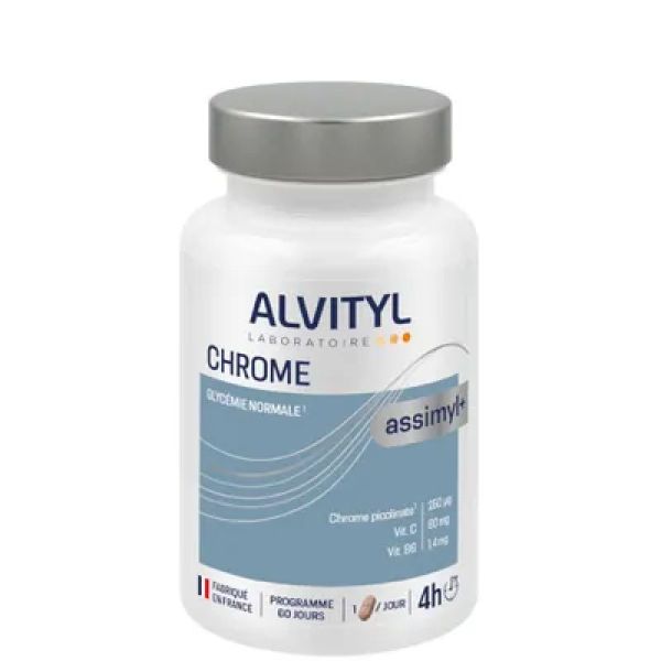 Assimyl+ Chrome – Complément alimentaire – 60 comprimés