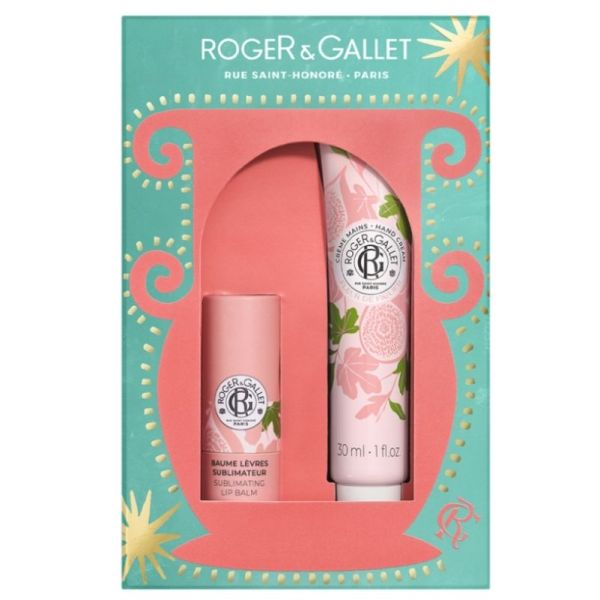 Coffret Fleur de Figuier Crème Mains 30 ml + Baume Lèvres Sublimateur 3,5 g