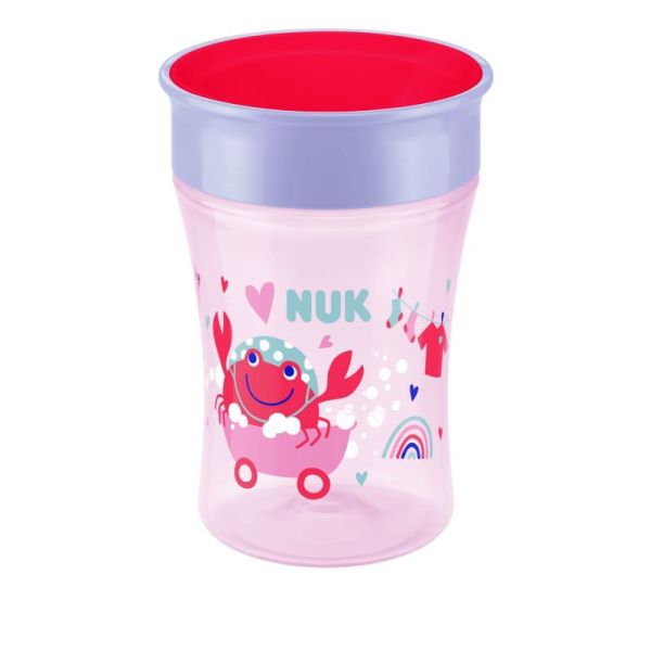 Magic Cup - 360 silicone - Rose 230 ml 8m+