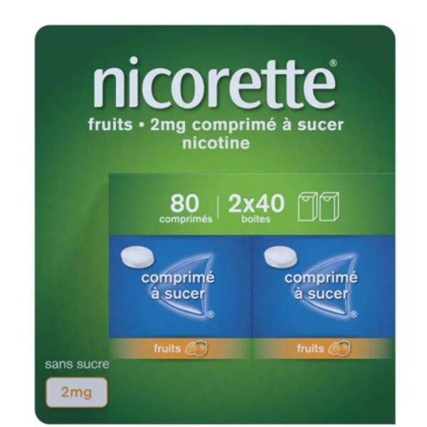 2mg Fruits 80 comprimés à sucer
