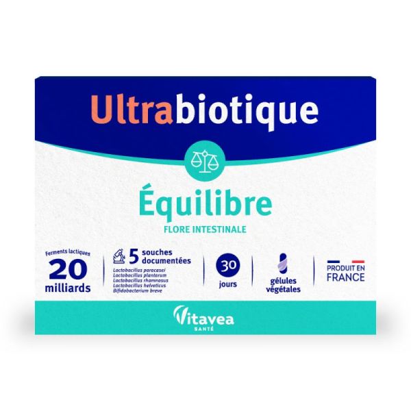 Ultrabiotique équilibre 30 gélules