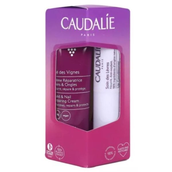 Duo Thé des Vignes crème mains ongles 30ml et soin des lèvres 4,5g