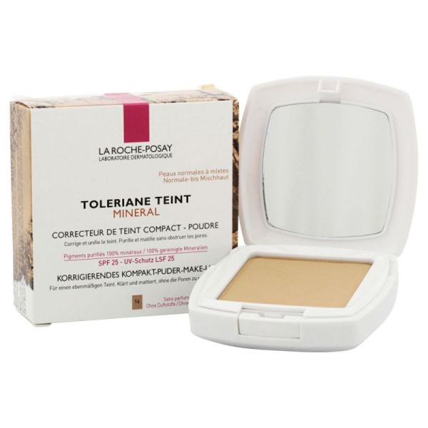 Tolériane Minéral Correcteur de Teint Compact - beige rosé (14)