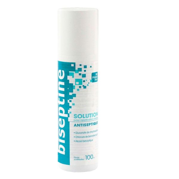 Biseptine solution flacon pulvérisateur 100ml