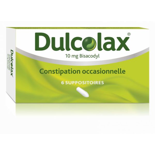 Dulcolax 6 suppositoires