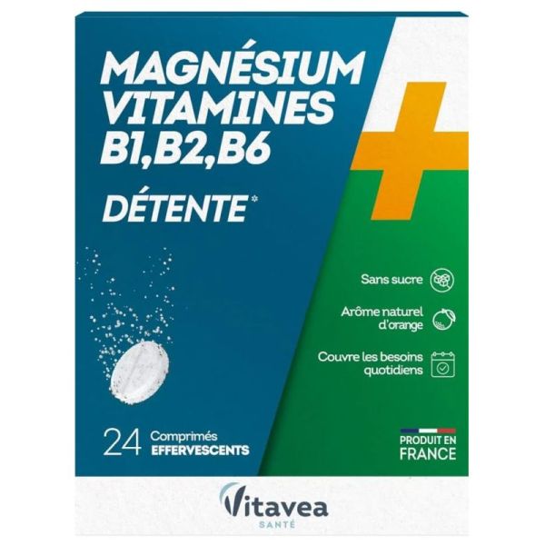 Magnésium & vitamines détente 24 comprimés