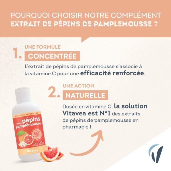 Extrait pépins de pamplemousse Nutrisanté x 100 ml