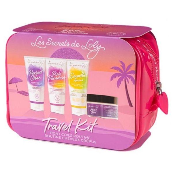 Travel Kit Cheveux crépus 4 x 100 ml