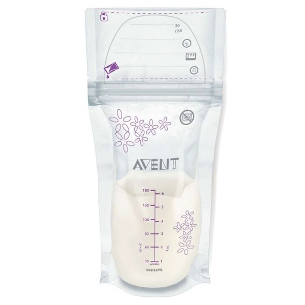 Avent Sachets de Conservation pour Lait Maternel x25