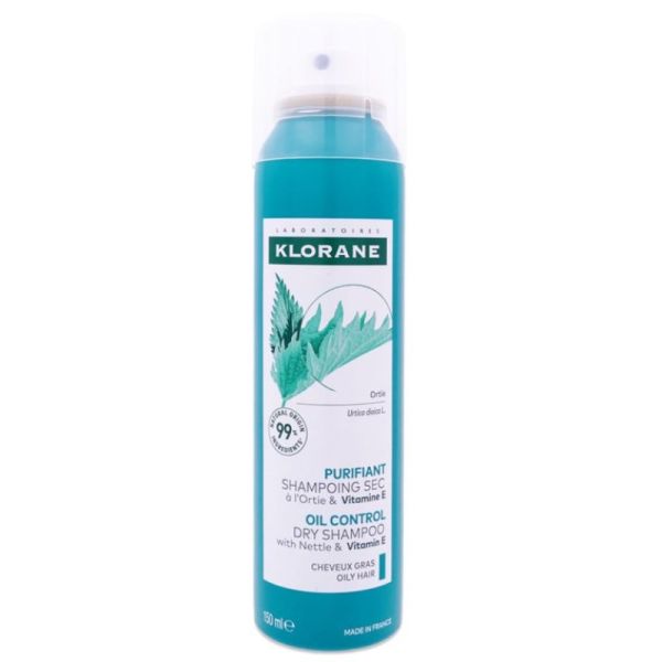Shampooing sec à l'Ortie et Vitamine E 150 ml