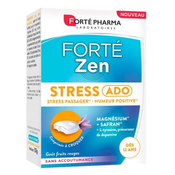 Forté Zen Stress Ado 20 Comprimés à Croquer