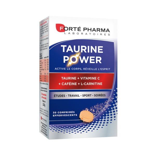 Energie Taurine Power 30 comprimés