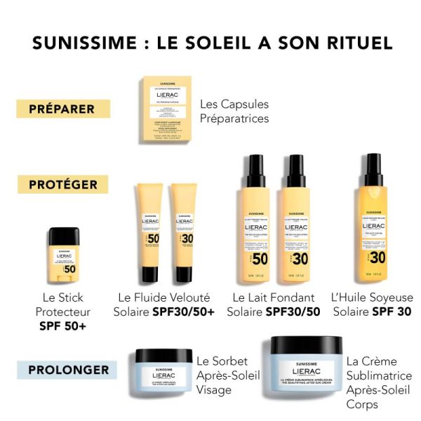 Sunissime l'Huile soyeuse solaire corps SPF30 150ml
