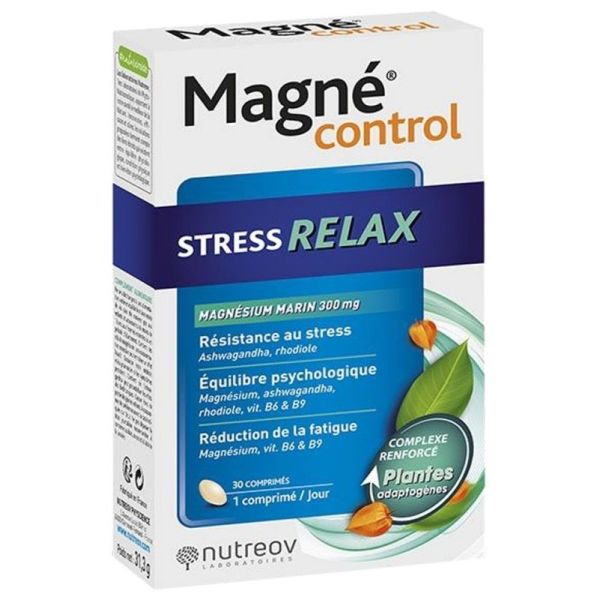 Magné Control Stress Relax 30 Comprimés