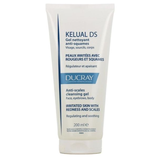 Kelual DS Gel Nettoyant Anti-squames 200ml