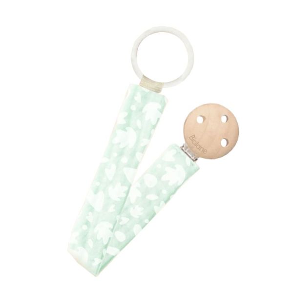 Attache-sucette anatomique vert menthe