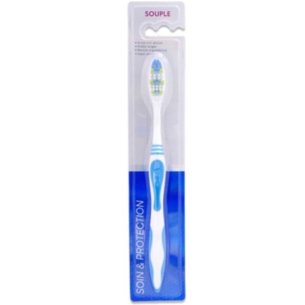 Brosse à dents classique souple