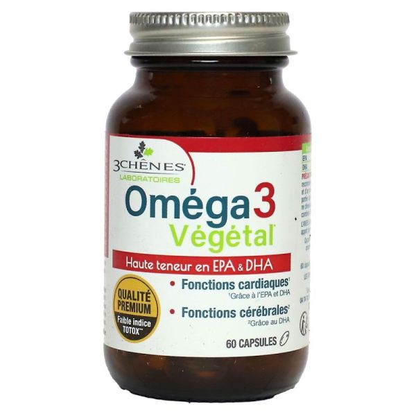 Oméga 3 végétal 60 capsules