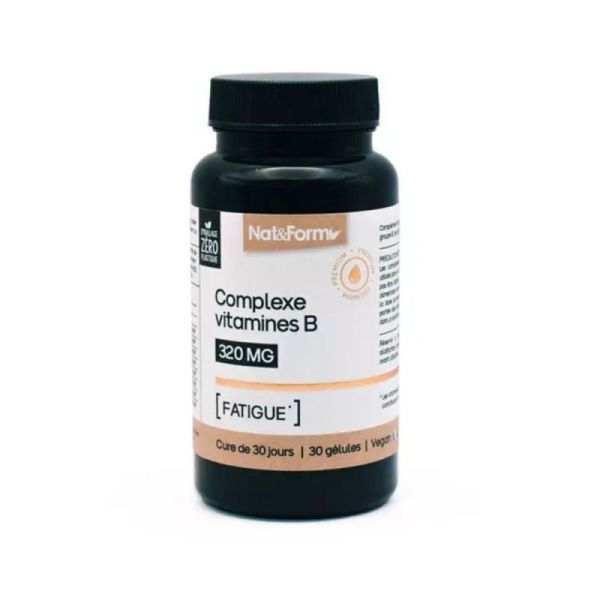 Complexe vitamines B 30 gélules