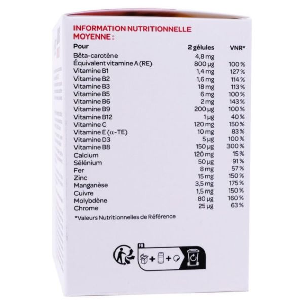 Azinc Adulte - 60 + 14 gélules offertes
