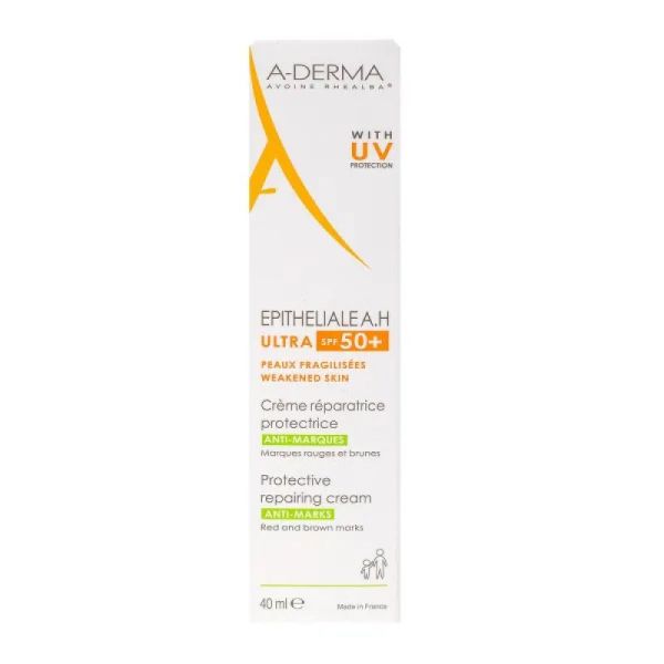 Epitheliale A.H ultra crème réparatrice SPF50+ 40ml