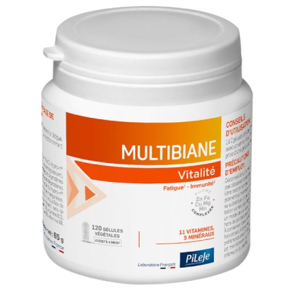 Multibiane vitamines & minéraux 120 gélules