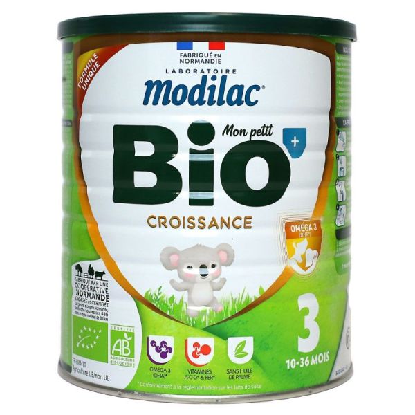 Mon Petit Bio Croissance 3ème Âge 10-36 Mois 800 g