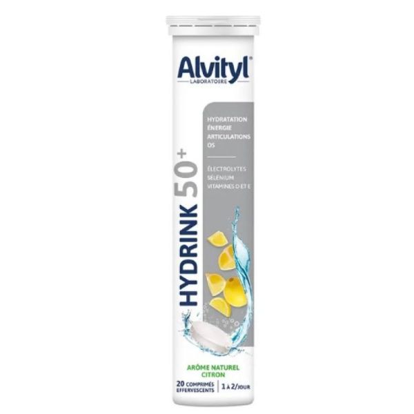 Hydrink 50+ 20 Comprimés Effervescents