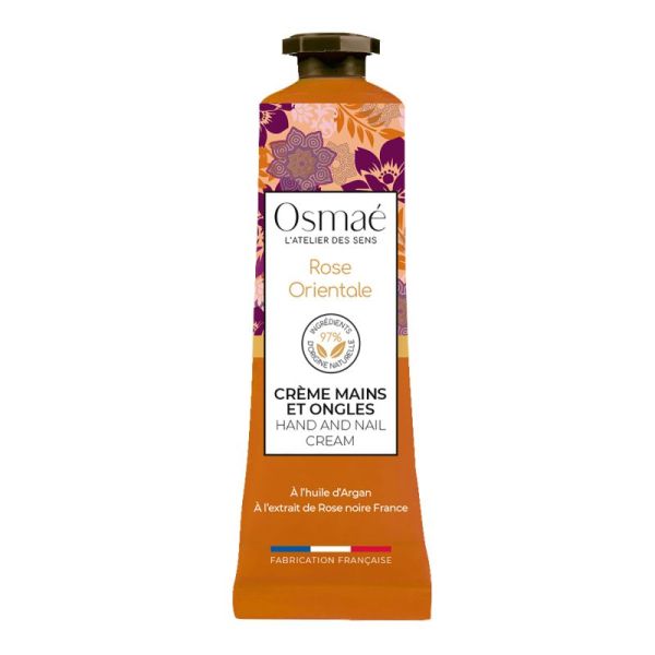 Crème mains et ongles rose orientale 30 ml