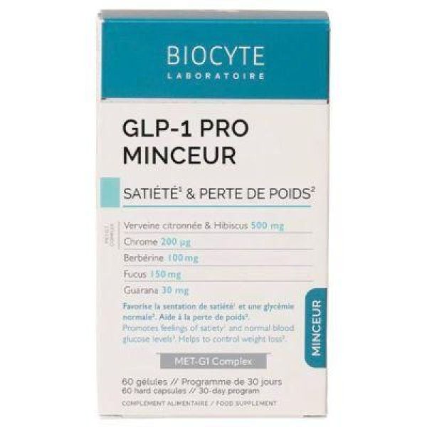 Biocyte GLP-1 Pro Minceur 60 gélules