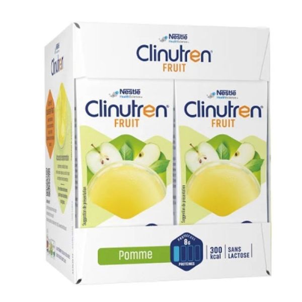 Clinutren Fruit Pomme - 4 x 200 ml