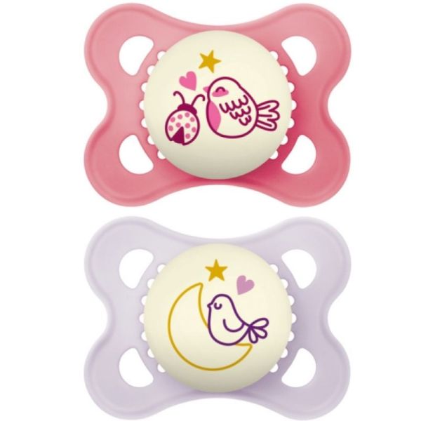 Sucette Original 2-6 Mois Nuit x2