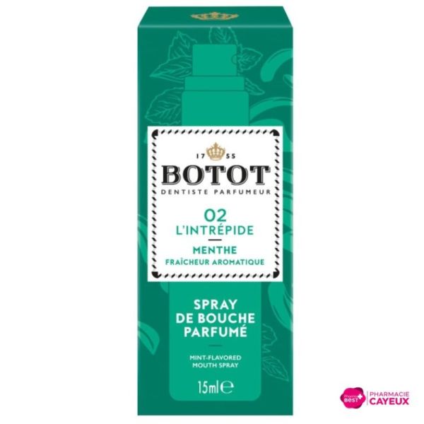 Spray haleine fraîche Menthe 15 ml