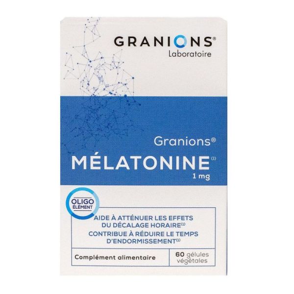 Melatonine 1 mg 60 Gélules