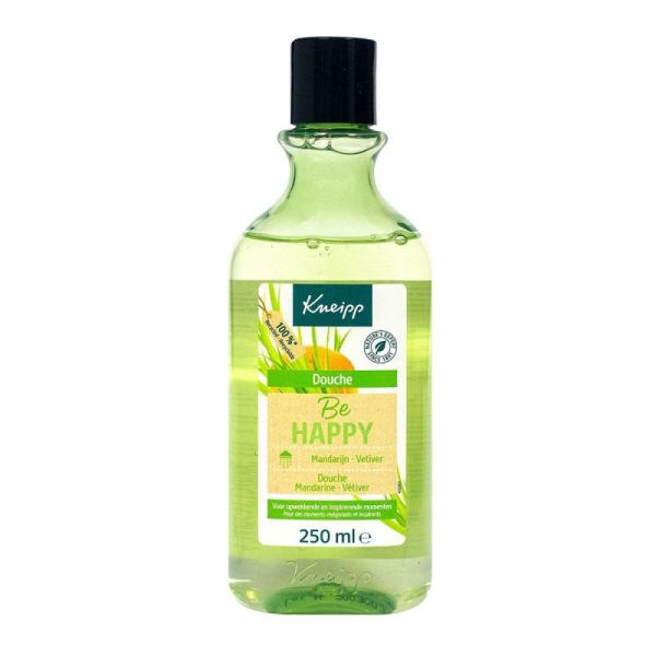 Be Happy douche mandarine vetiver 250ml