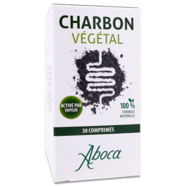 Charbon végétal - 30 comprimés