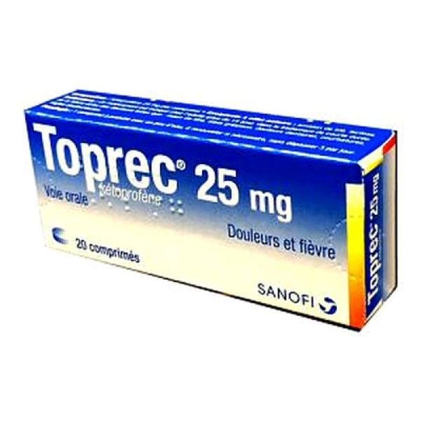 Toprec 25mg Cpr B/20