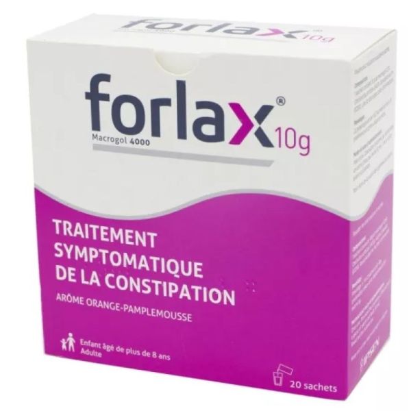 Forlax Macrogol 4000 10g, 20 sachets
