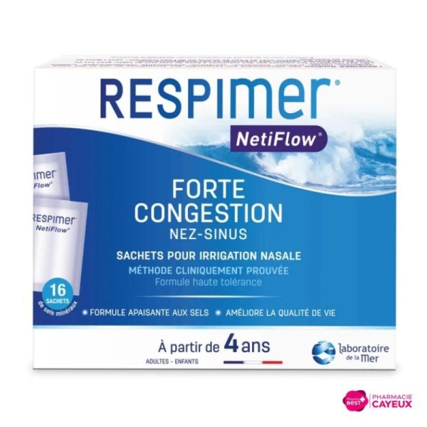 Respimer NetiFlow Forte Congestion 16 Sachets