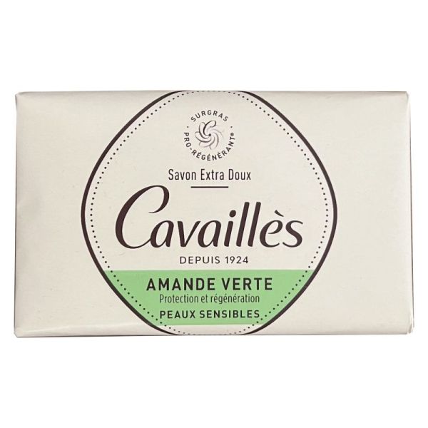 Savon surgras extra-doux amande verte 150g