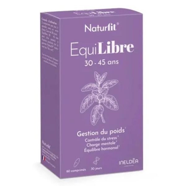 Naturfit EquiLibre 30-45 ans 60 comprimés