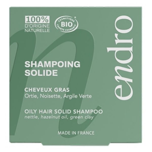 Shampoing Solide Cheveux Gras Bio 80 ml