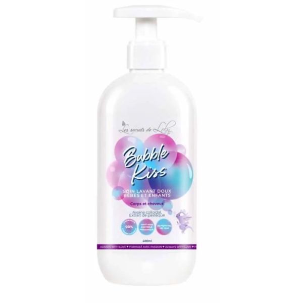 Bubble Kiss Soin Lavant Doux Bébés et Enfants 400ml