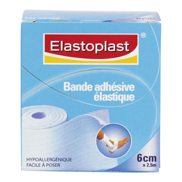 Bande adhésive élastique ALVITA 6 cm x 2,5 m