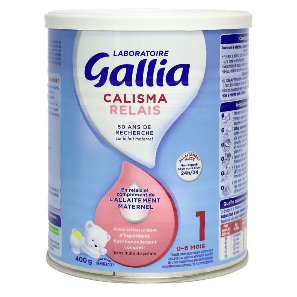 Calisma Relais 1er Âge 0-6 Mois 400 g