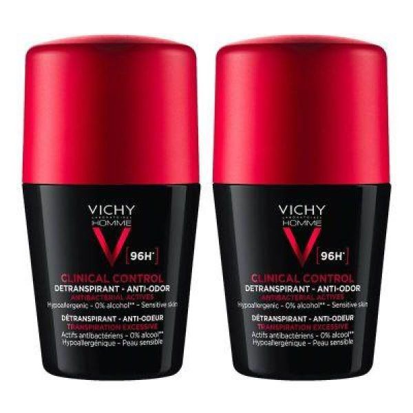 Vichy Hom Deo Clinical 96h 2x50ml