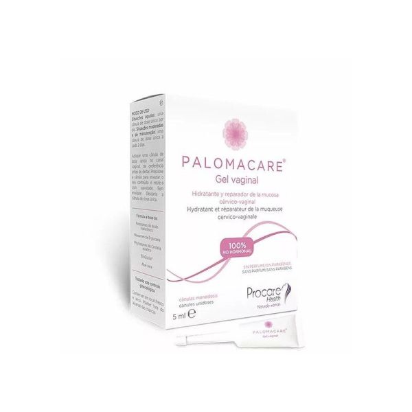 PALOMACARE GEL VAGINAL Hydratant et réparateur - 6x5ml